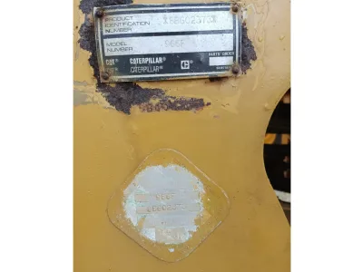 CAT 966F Wheel loader Cat engine , Direct injection, 4900hours (No.J0686)