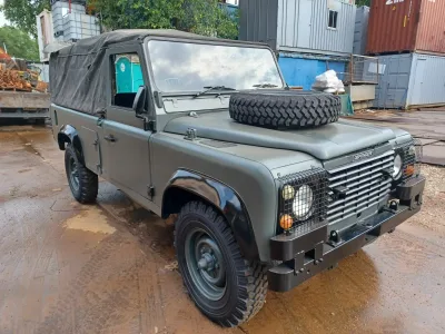 Classic Mid-1980s Land Rover 110 (Defender)