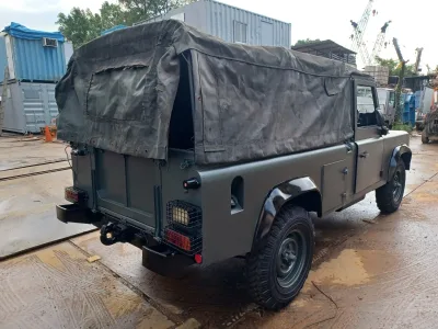 Classic Mid-1980s Land Rover 110 (Defender)