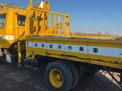 HINO RANGER DOUBLE CABIN WITH CRANE — FOR EXPORT