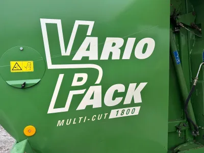 KRONE Vario Pack Multi-Cut 1800 round baler (No.J0877)