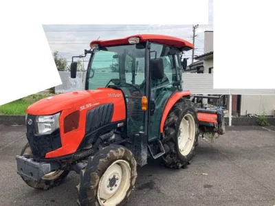 KUBOTA SL55 4WD TRACTOR WITH ROTARY(No.890799)