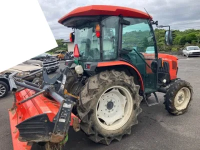 KUBOTA SL55 4WD TRACTOR WITH ROTARY(No.890799)
