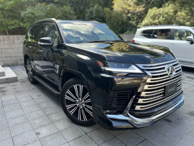 2025 Lexus LX 600 4WD - Ultimate Luxury & Power in Black (No.J0961017)