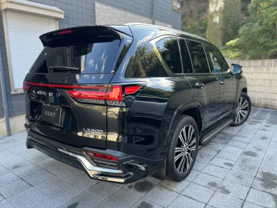 2025 Lexus LX 600 4WD - Ultimate Luxury & Power in Black (No.J0961017)