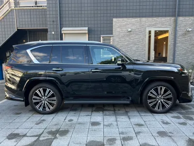 2025 Lexus LX 600 4WD - Ultimate Luxury & Power in Black (No.J0961017)