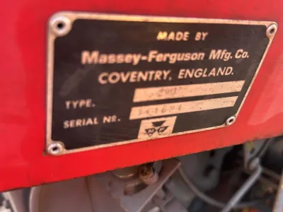 MASSEY FERGUSON 290 TRACTOR