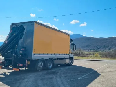 Mercedes-Benz ACTROS 2545L 6x2 with HIAB 155 E-5 Crane