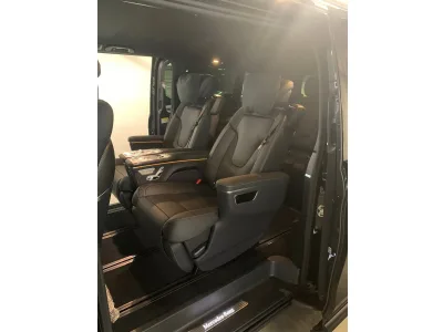 2022 Mercedes-Benz (V-220d) Extra-long Black Suite nappa leather Mini-Van (No.J0600)