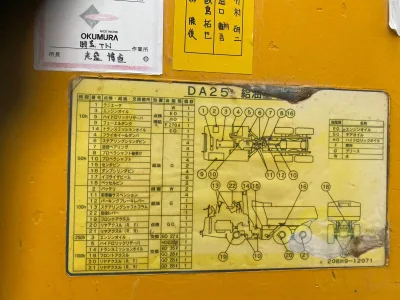 ＴＣＭ(株) DA25 3306T DUMP TRUCK, JAPAN USED CATERPILLAR 3306T, 25TON, HEAVY DUTY TIPPER