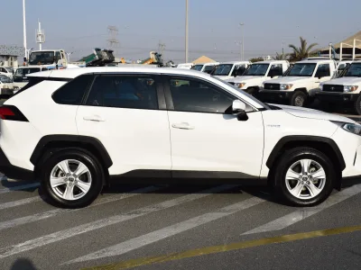 Toyota RAV4 Hybrid Leather White 2020 (No-830704)