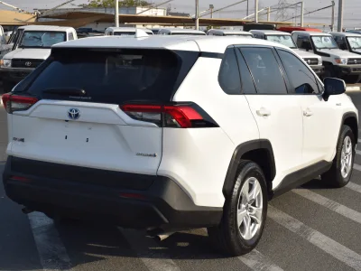Toyota RAV4 Hybrid Leather White 2020 (No-830704)