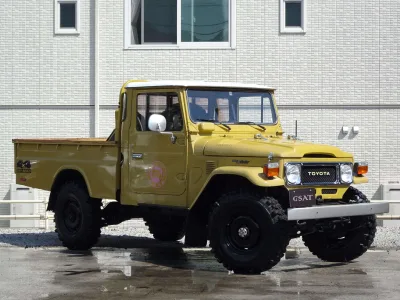 1993 TOYOTA LAND CRUISER 40 Pickup FJ45 power steering  (No.960873)