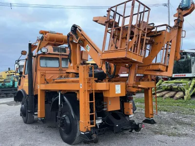 Mercedes Unimog U1450 – Square Cab, Long Wheel Base, Capable of Railway Repair & Operations(No.J1012)
