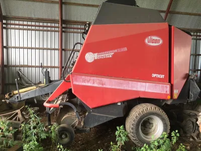 Used Krone Round balers 4 Units mix (No.J0823)