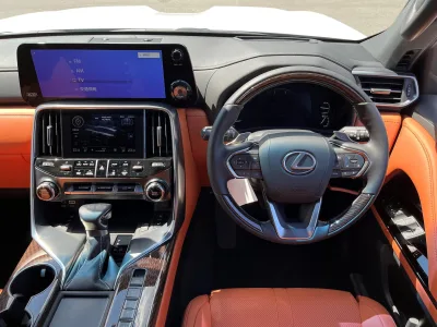 2022 Brand New Lexus LX600-4WD Art Wood Panel Modellista (Sonic Quartz)  (No.J0573)